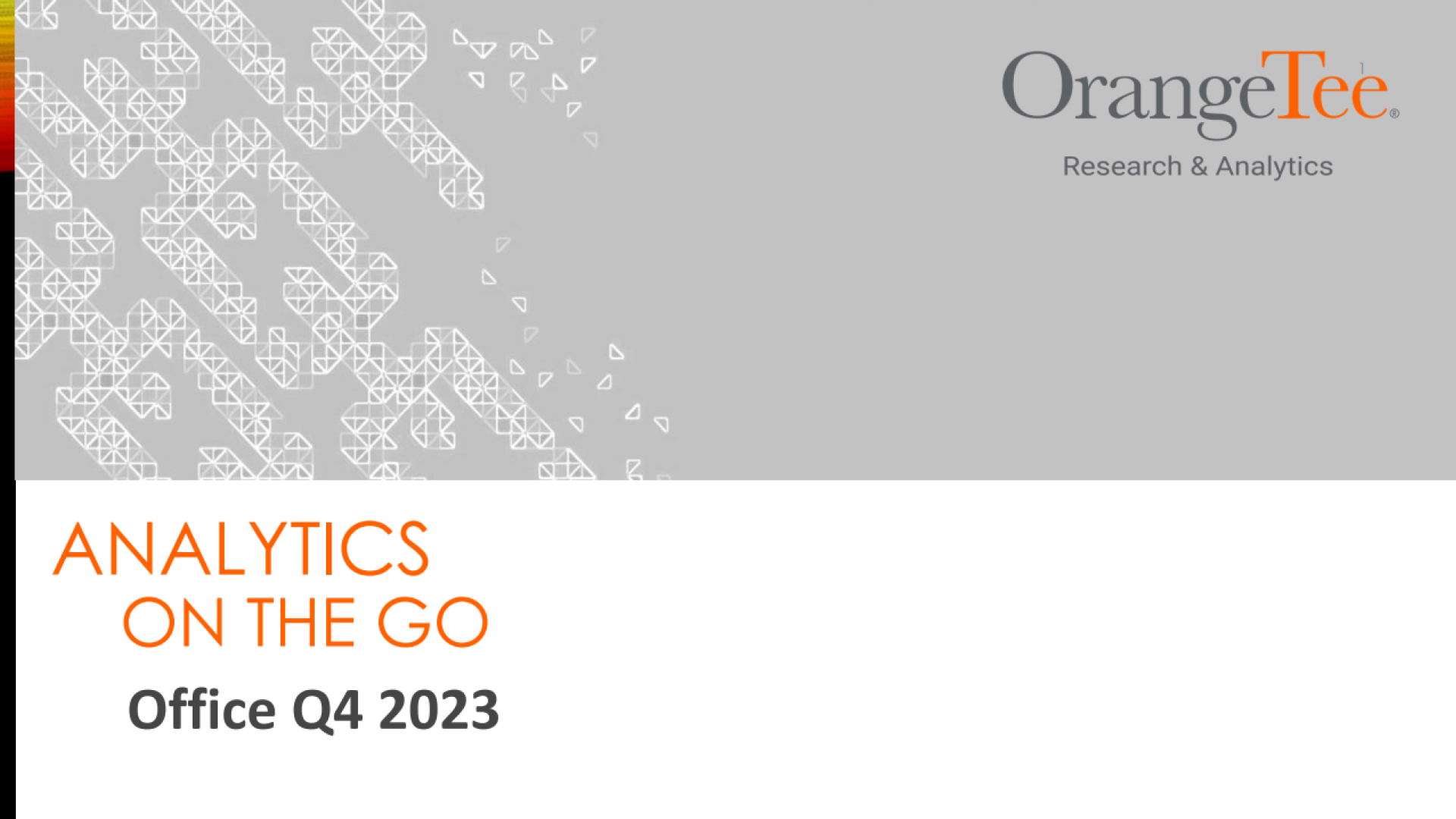 Office Analytics on the Go Q4 2023